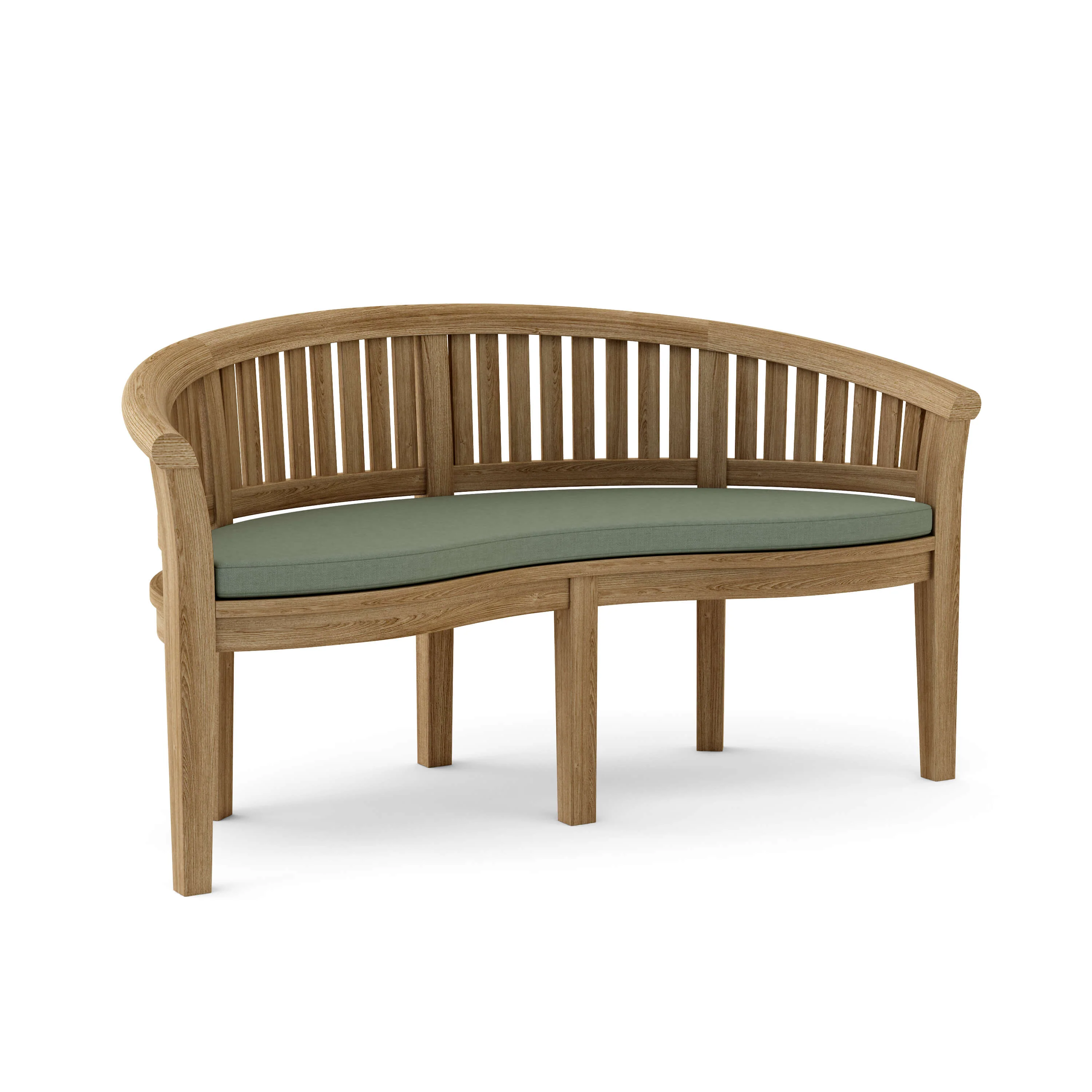 Anderson Teak Curve 3-Seater Extra Thick Bench [BH-005CT] - Image 11