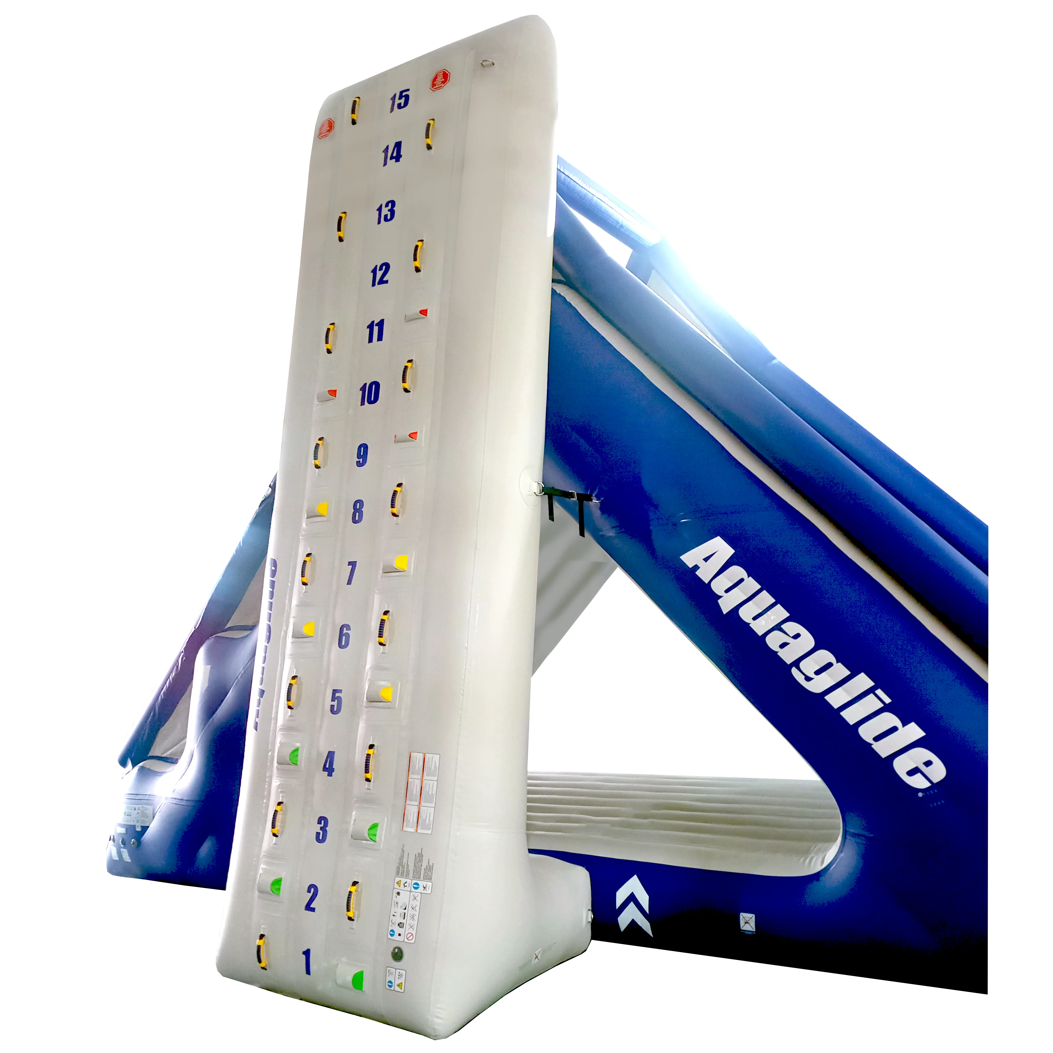 Aqauglide Escalade Summit Climbing Wall, 16' Height, Advanced Climbing Feature - Image 3
