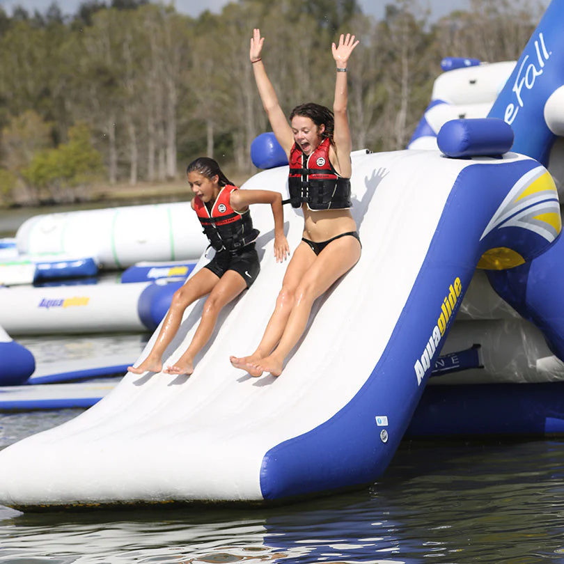 Aquaglide Freefall 6' Water Bouncer Climbing Slide - Image 2