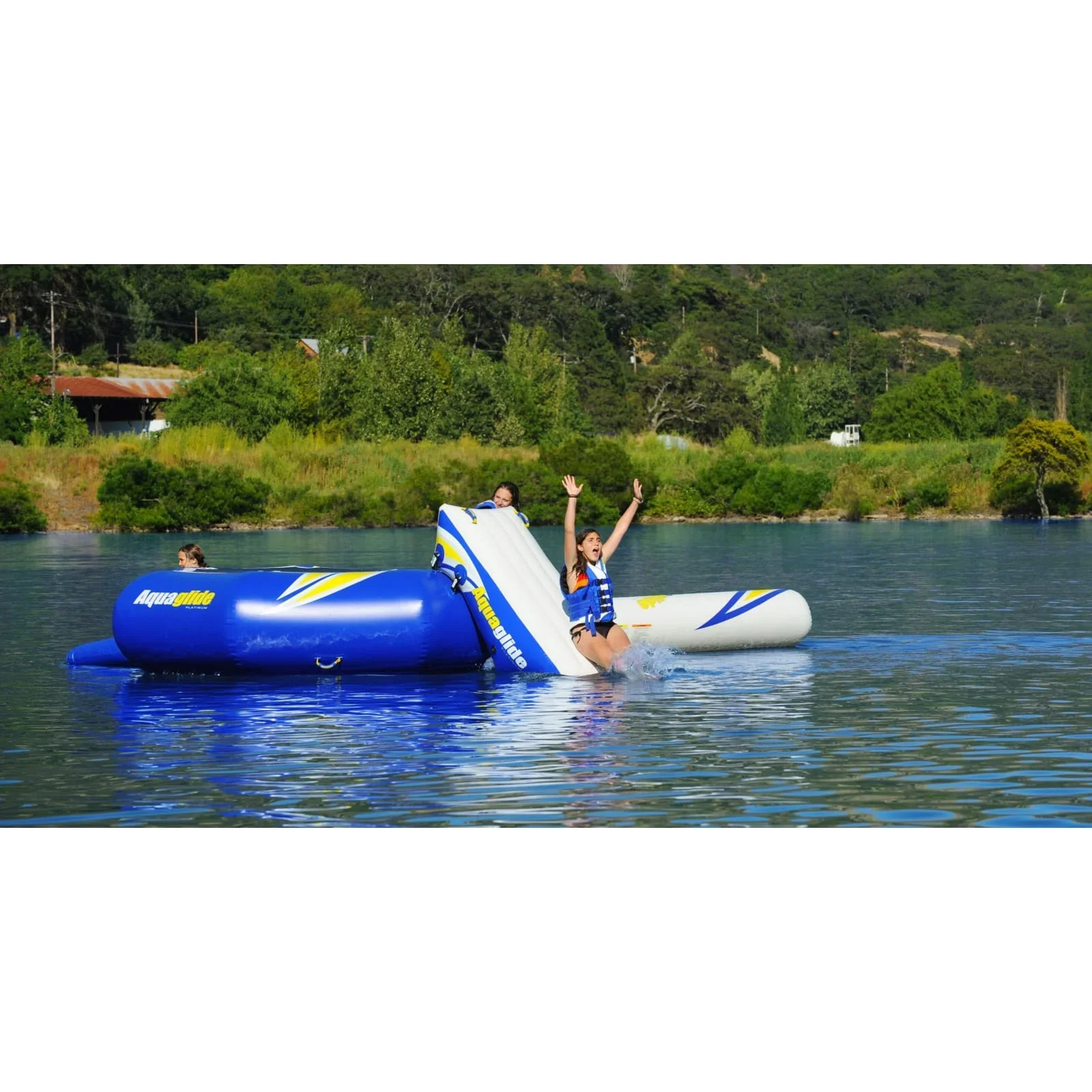 Aqauglide Rebound 20 - Inflatable Water Trampoline - Image 4