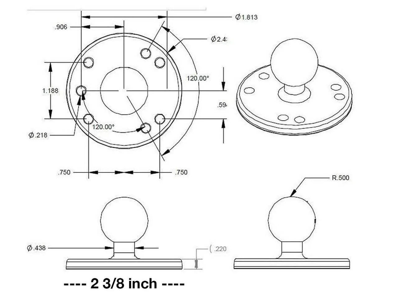Bixpy Universal Kayak Adapter (for K‑1 & J‑2 Motors) - Image 12