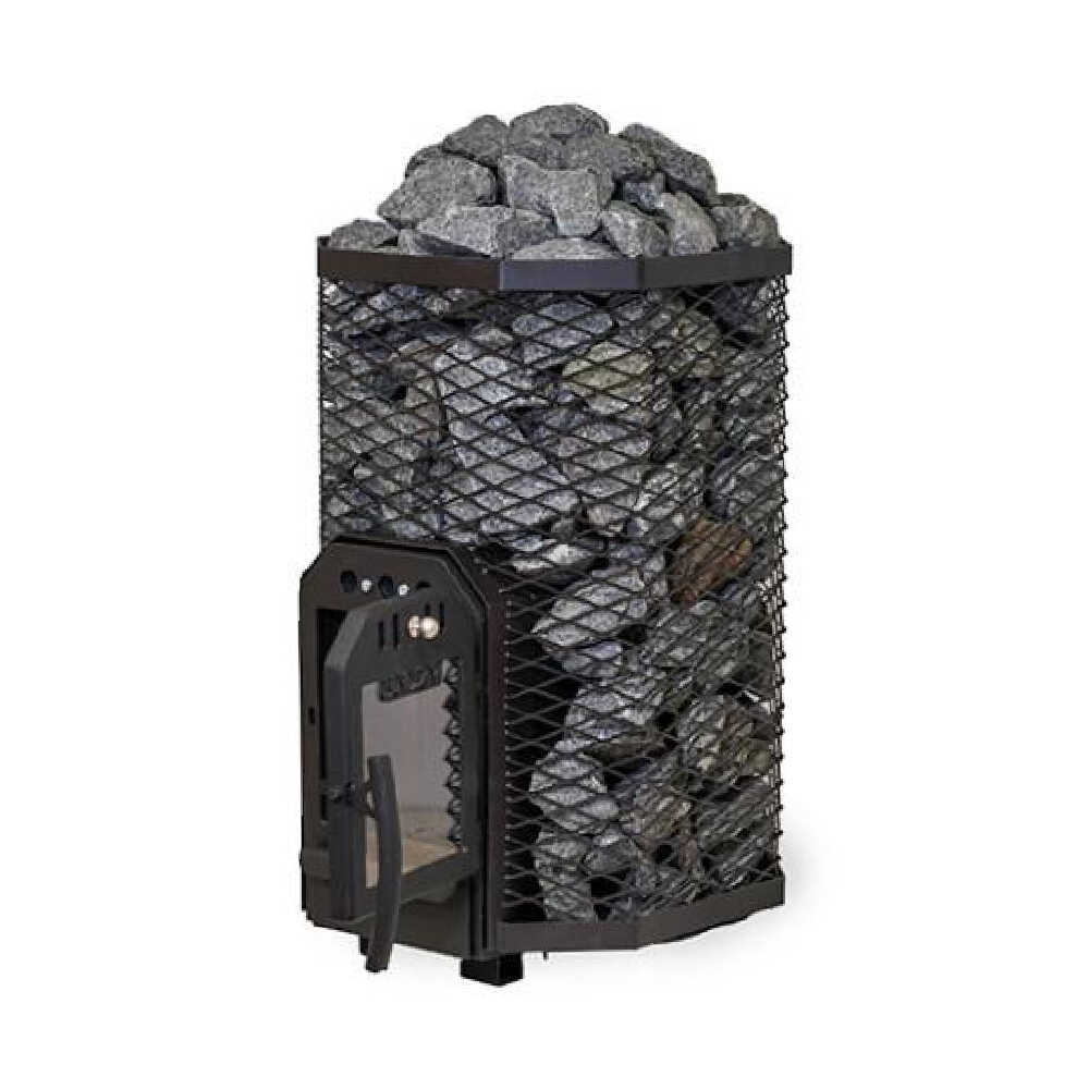 Cozy Heat Wood‑Burning Floor Mount Sauna Stove with Chimney Kit & Sauna Stones – Stainless Steel, 12KW / 18KW - Image 9