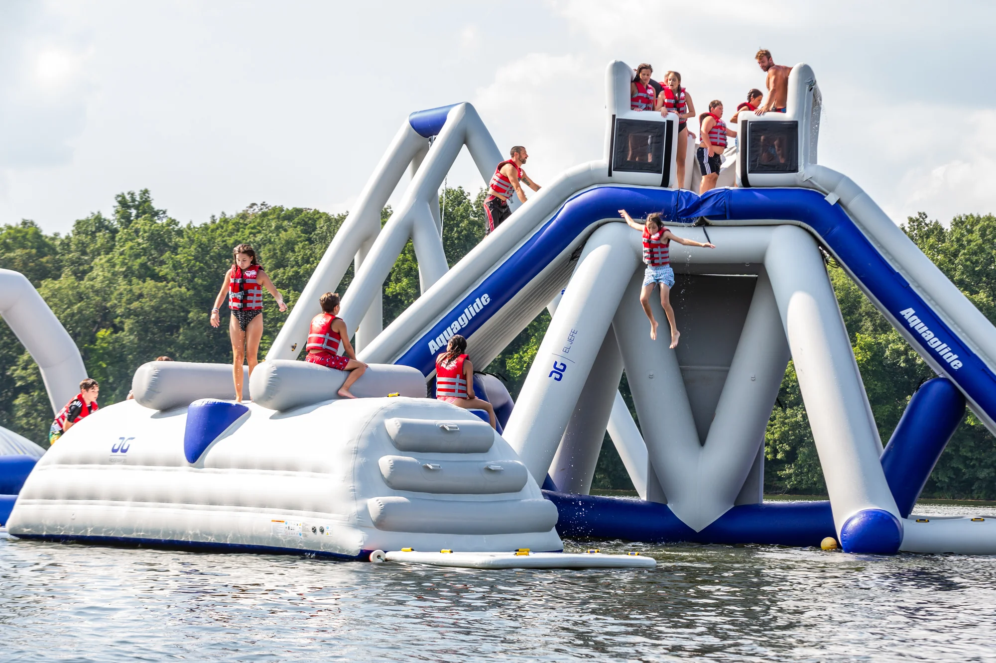 Aquaglide El Jefe Inflatable Water Park - Image 8