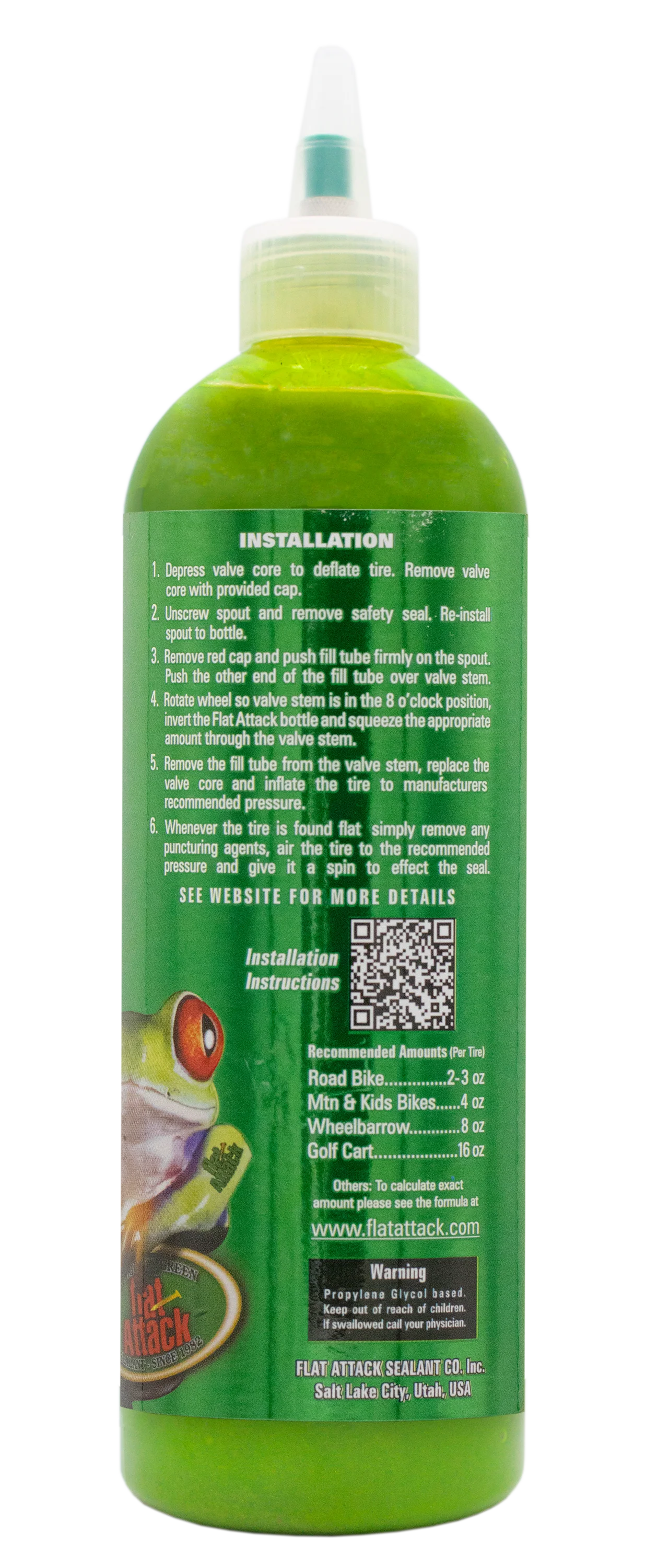 Flat Attack 16oz Bottle - Image 3