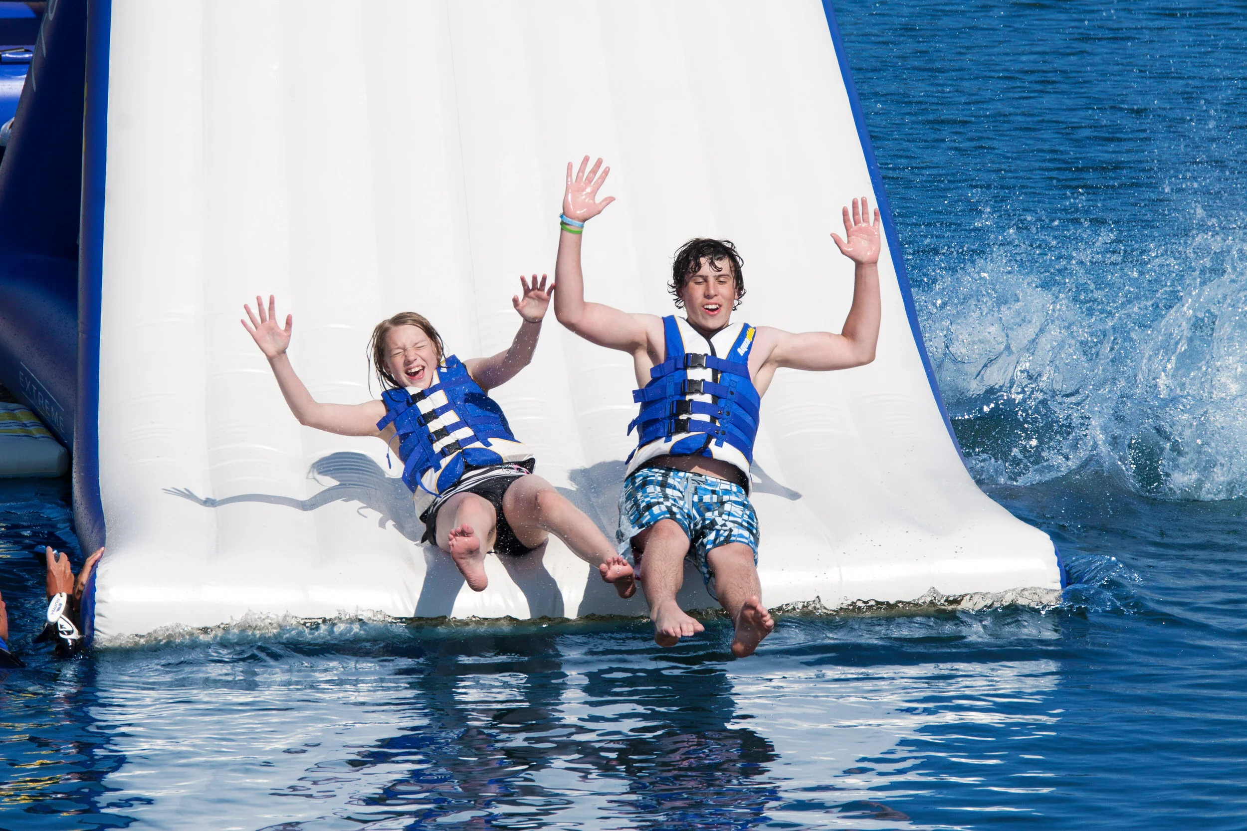 Aquaglide Freefall Extreme Aquapark Climbing Wall and Waterslide - Image 6
