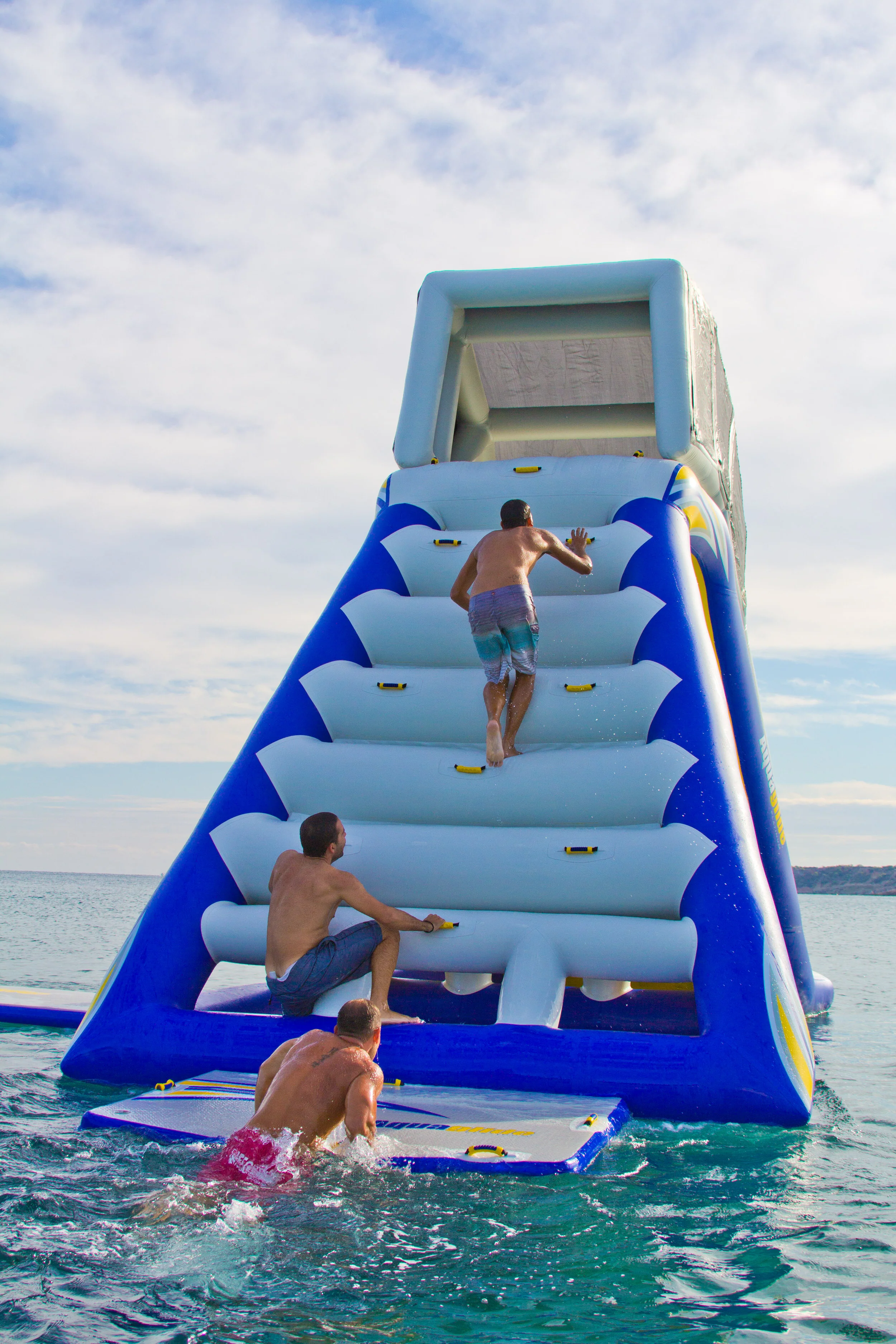 Aquaglide Freefall Supreme TR Inflatable Water Park - Image 8