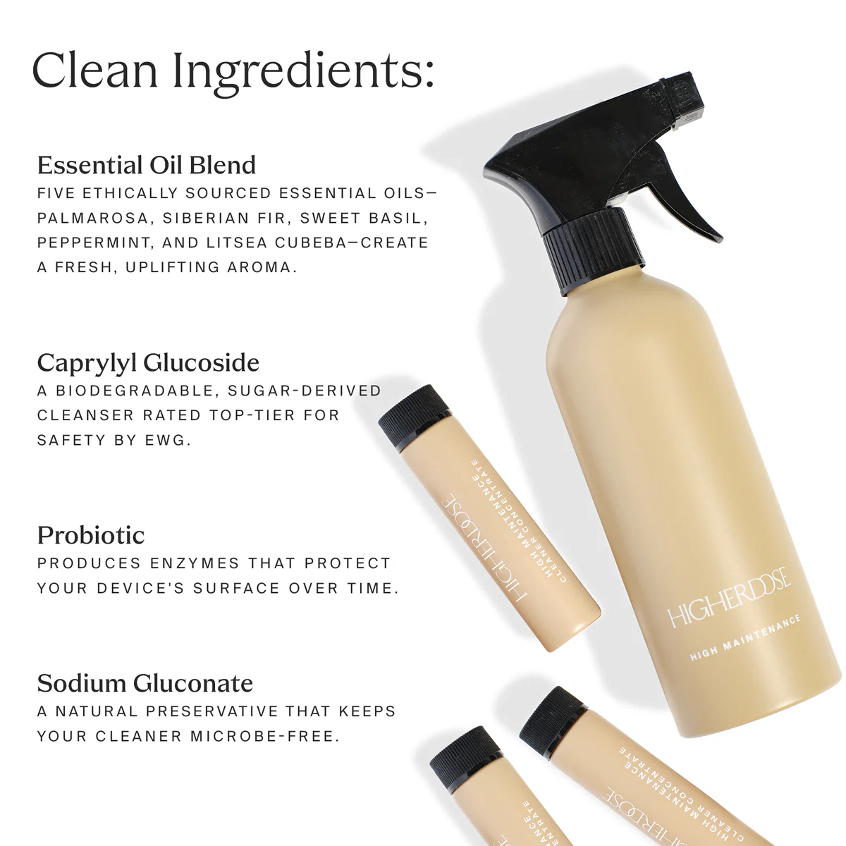 HigherDOSE High Maintenance Cleaner - Image 3
