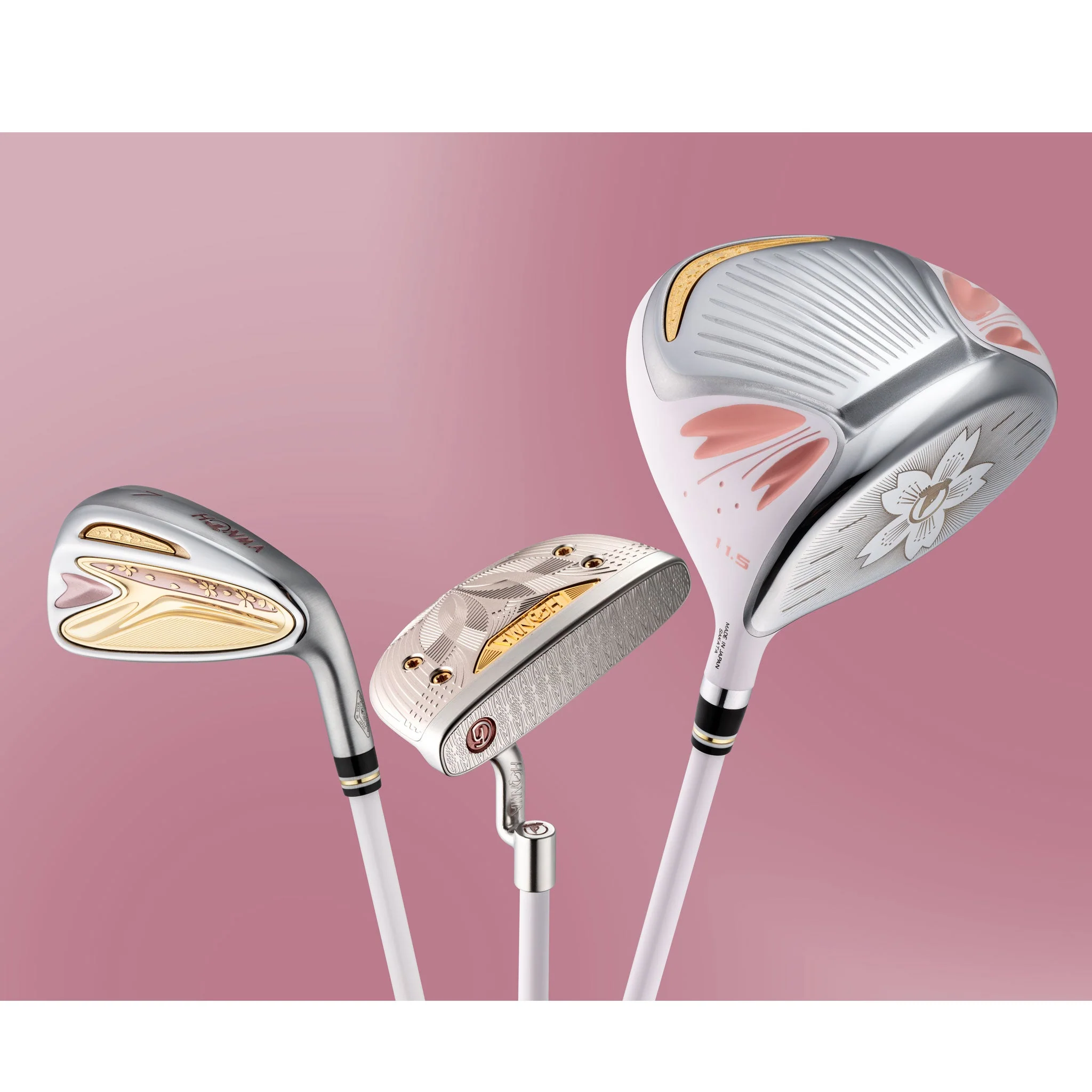 Honma Sakura Dance 2 Women’s Complete Golf Club Package Set – White | Premium Japanese Crafted Ladies Golf Set - Image 3