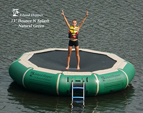 Island Hopper 13' Bounce N Splash Water Bouncer - Image 10