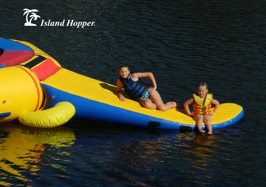 Island Hopper 13' Gator Monster Water Bouncer Water Park - Image 5