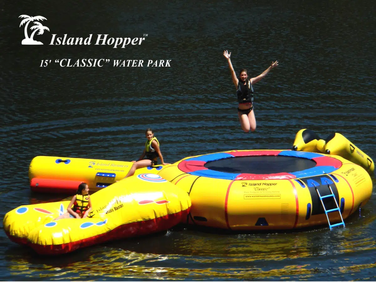 Island Hopper 15' Classic Water Trampoline - Image 5