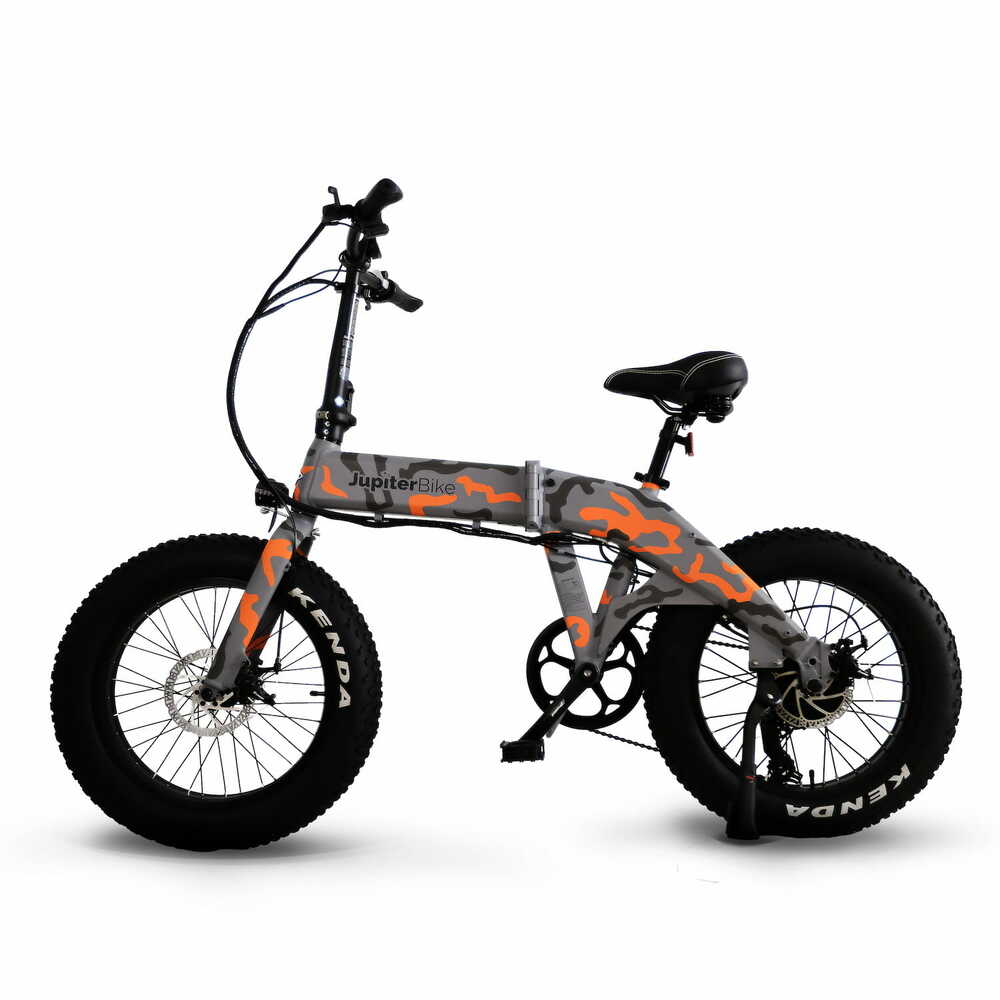 JupiterBike Defiant Fat Tire Folding Electric Bike - Image 2