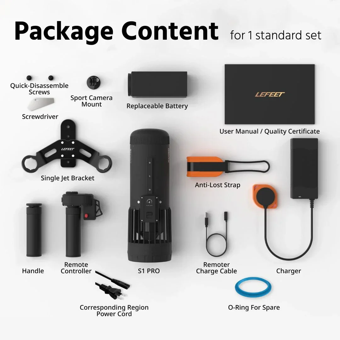 LEFEET S1 PRO | The Ultimate Modular Water Scooter - Image 3