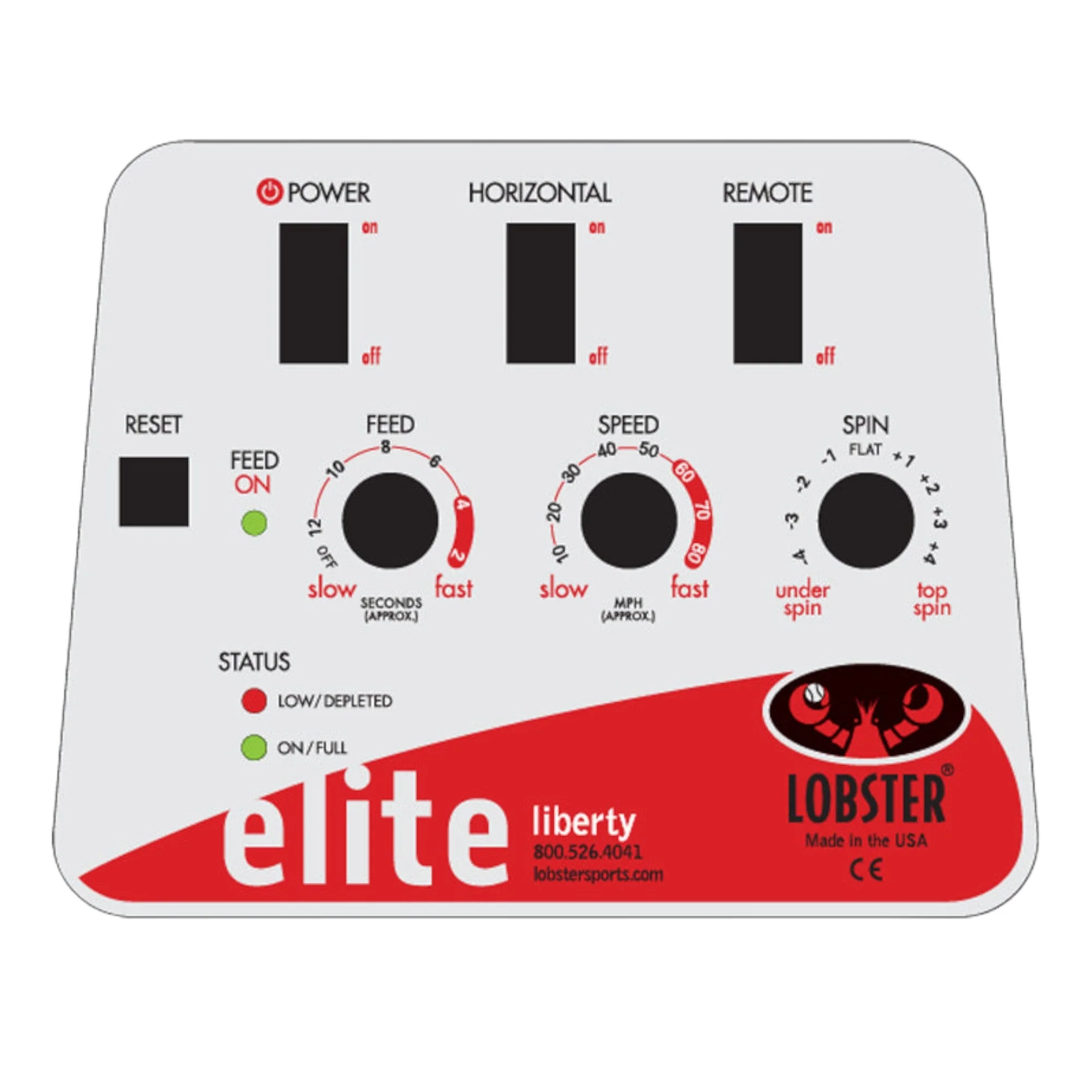 Lobster Sports Elite Liberty Tennis Ball Machine – Portable Training Partner for Beginners & Intermediates - Image 6
