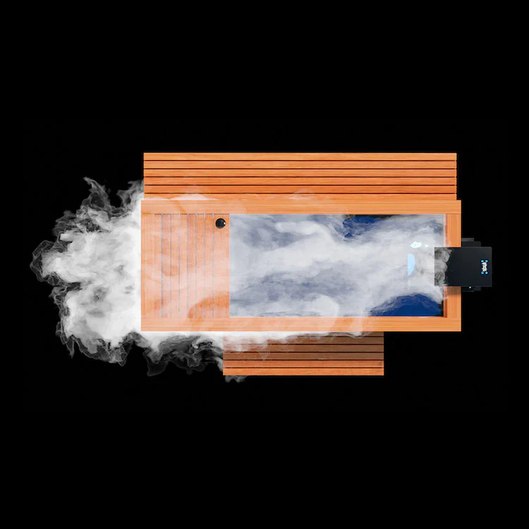 Medical Frozen 3 Cold Plunge - Bar Counter & Heavy Duty Step / Essential Oil Infuser & Steam Generator - Image 5