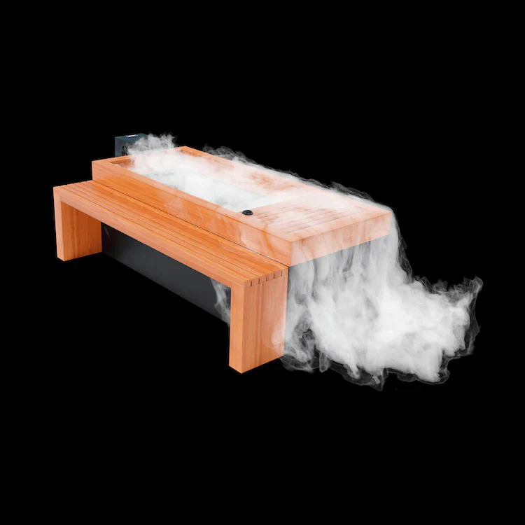 Medical Frozen 3 Cold Plunge - Bar Counter & Heavy Duty Step / Essential Oil Infuser & Steam Generator - Image 7
