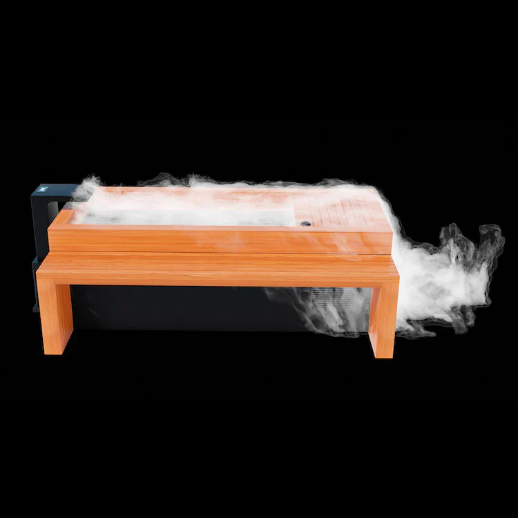 Medical Frozen 3 Cold Plunge - Bar Counter & Heavy Duty Step / Essential Oil Infuser & Steam Generator - Image 9