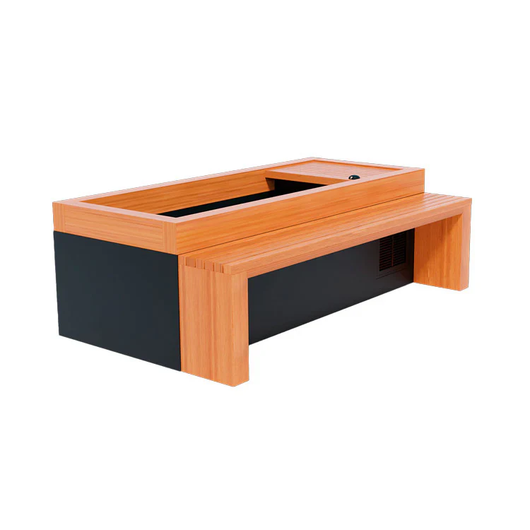Medical Frozen 5 Cold Plunge - Bar Counter & Heavy Duty Step (6'6" and up to 350 lbs) - Image 8