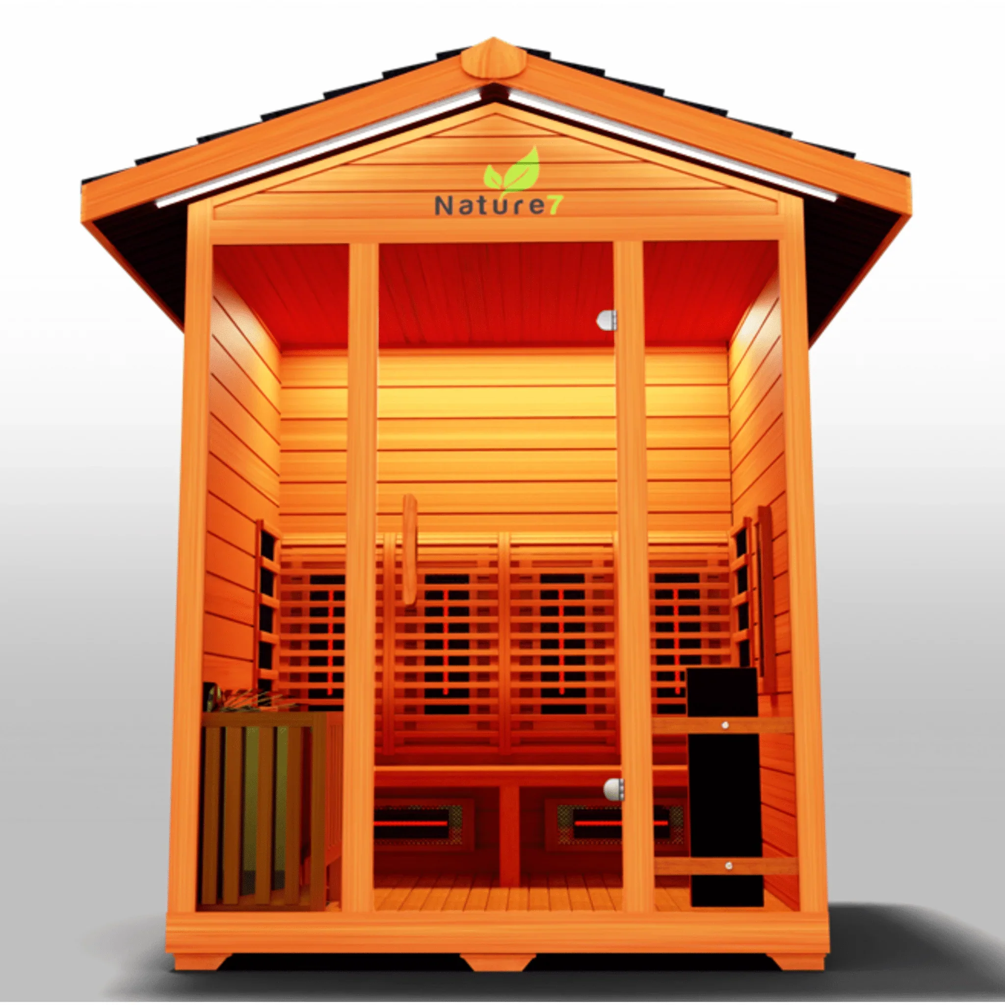 Medical Saunas Nature 7™ Outdoor Sauna - Image 3
