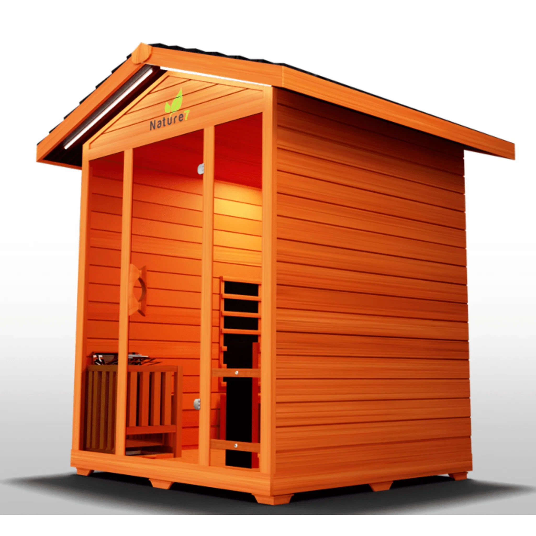 Medical Saunas Nature 7™ Outdoor Sauna - Image 4