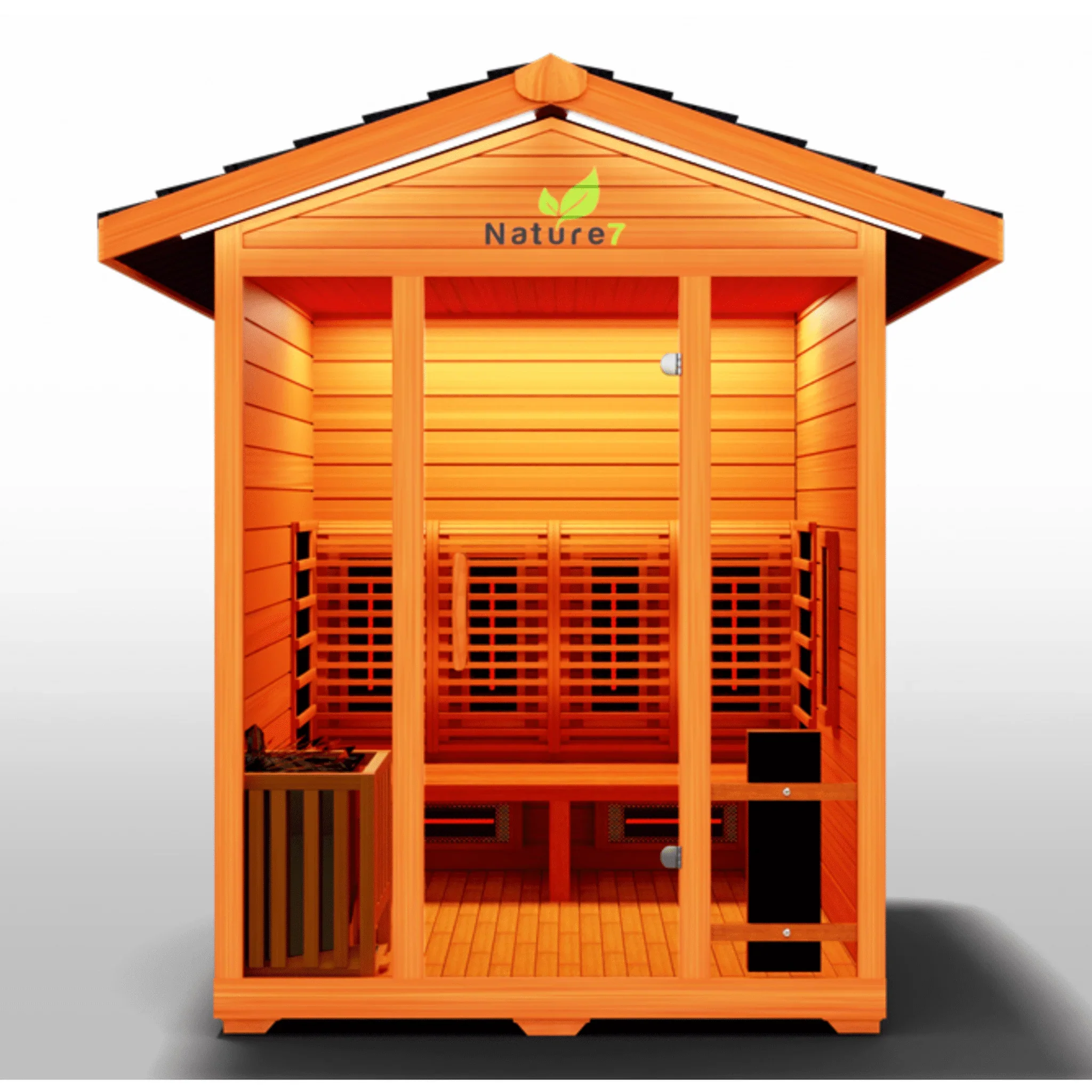 Medical Saunas Nature 7™ Outdoor Sauna - Image 7