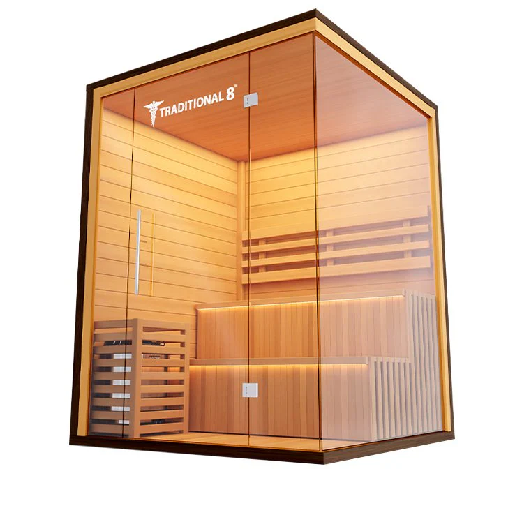 Medical Saunas | Traditional 8 Plus v2 Sauna | 5 Person - Image 3
