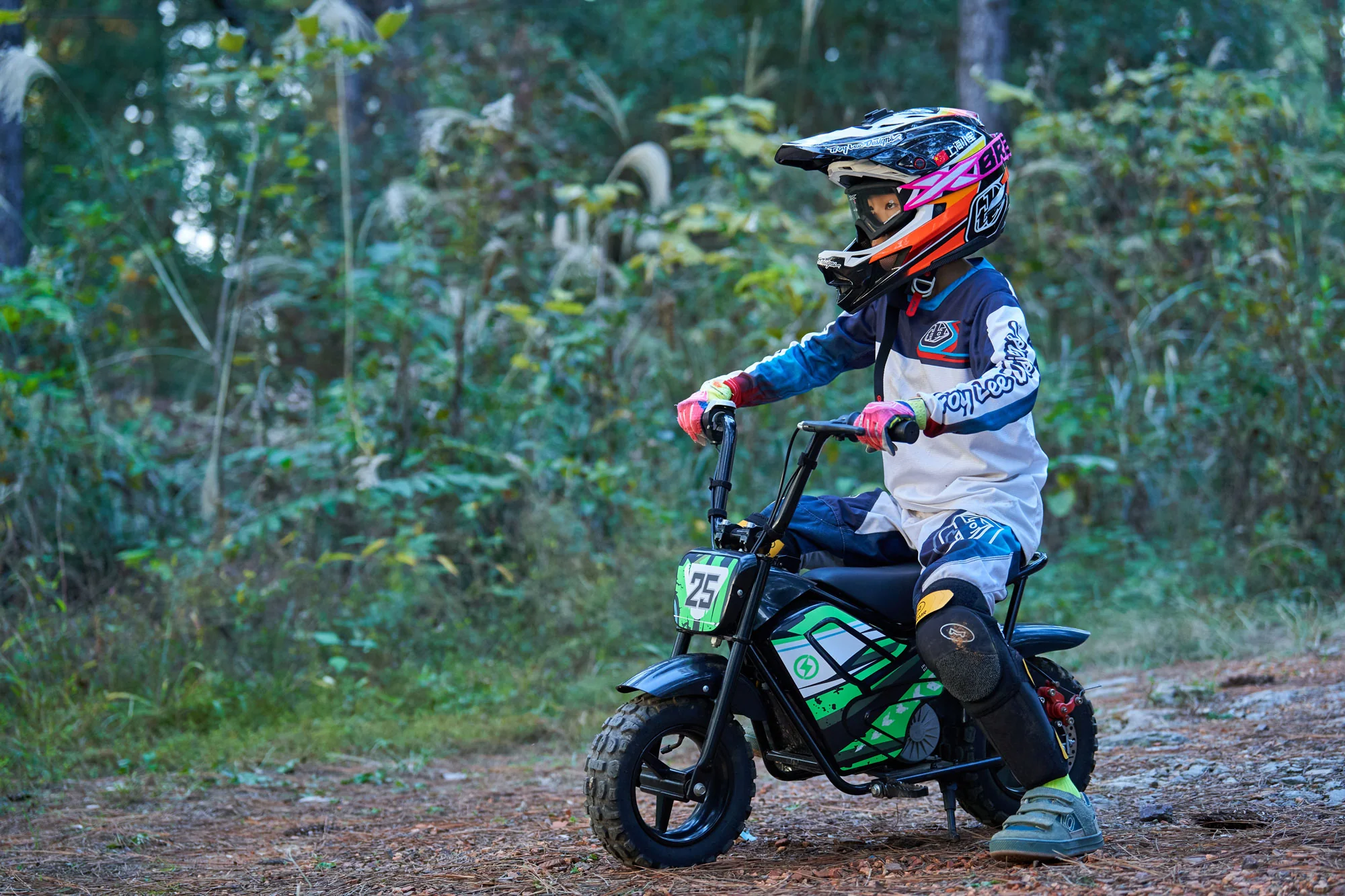 MotoTec 24v 250w Electric Mini Bike Black – Safe, Durable Fun for Kids 6+ - Image 12