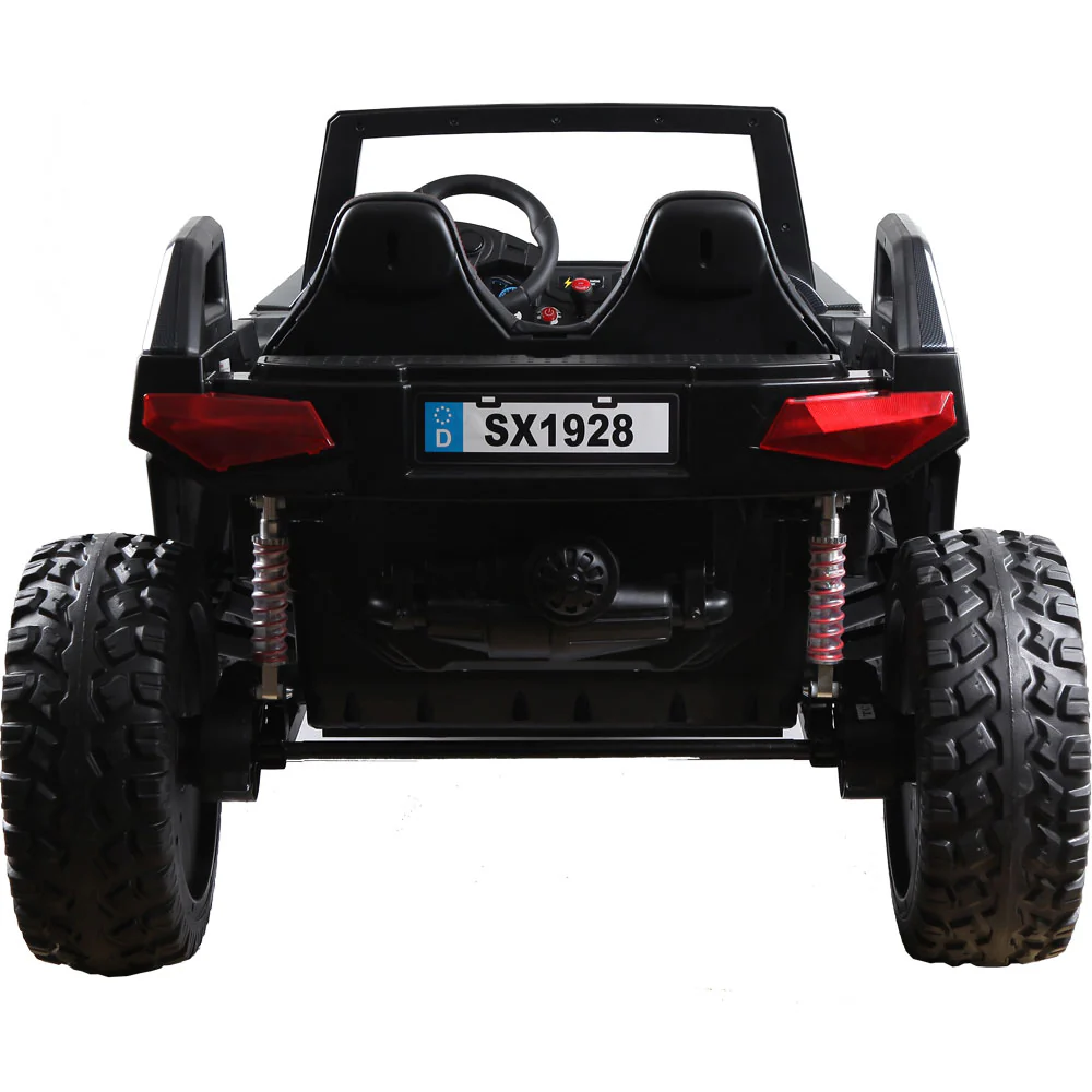 MotoTec Baja UTV 4x4 24v Carbon Fiber – 4WD, Remote Control, Bluetooth, Ages 3-6 | MT-Baja-UTV-24v_Carbon - Image 4