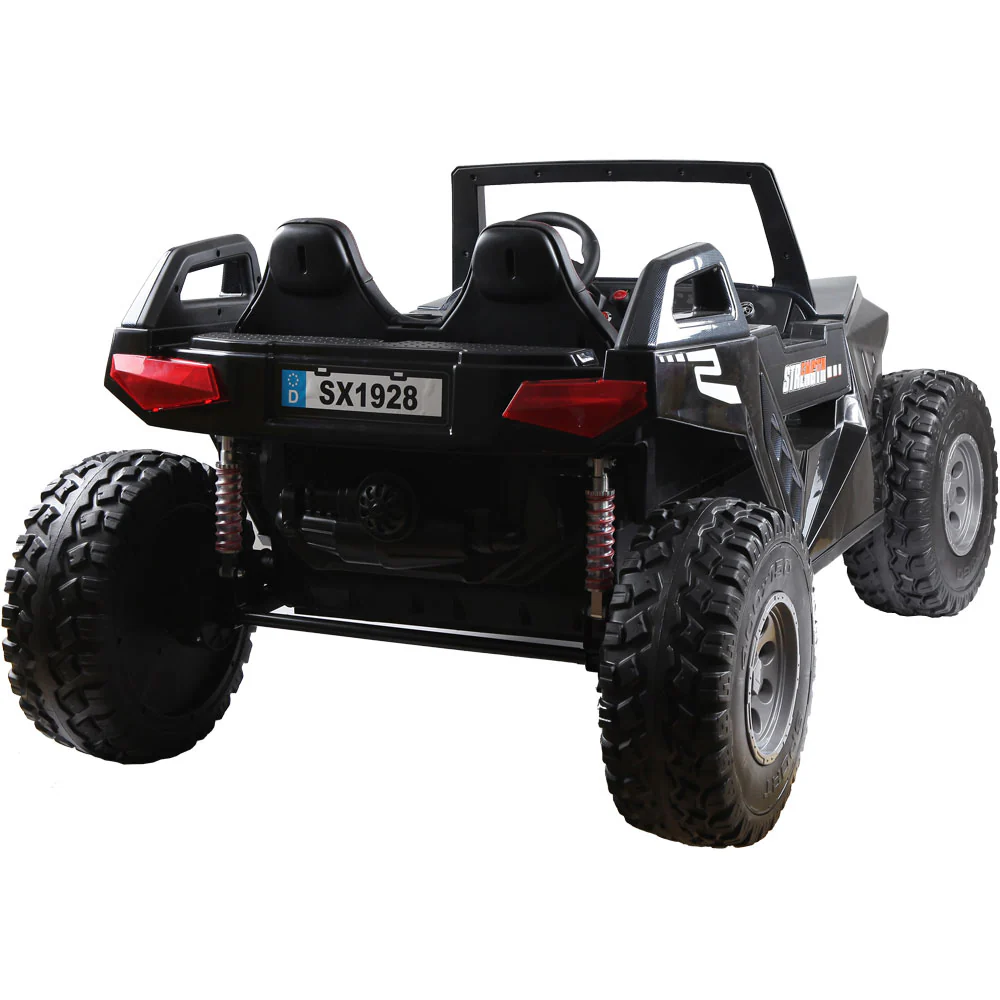 MotoTec Baja UTV 4x4 24v Carbon Fiber – 4WD, Remote Control, Bluetooth, Ages 3-6 | MT-Baja-UTV-24v_Carbon - Image 7