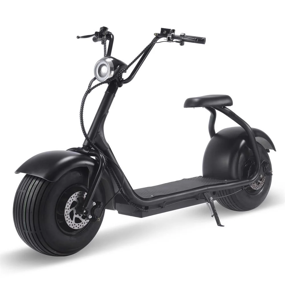 MotoTec Fat Tire 60 V 2000 W Lithium Electric Scooter – Black - Image 4
