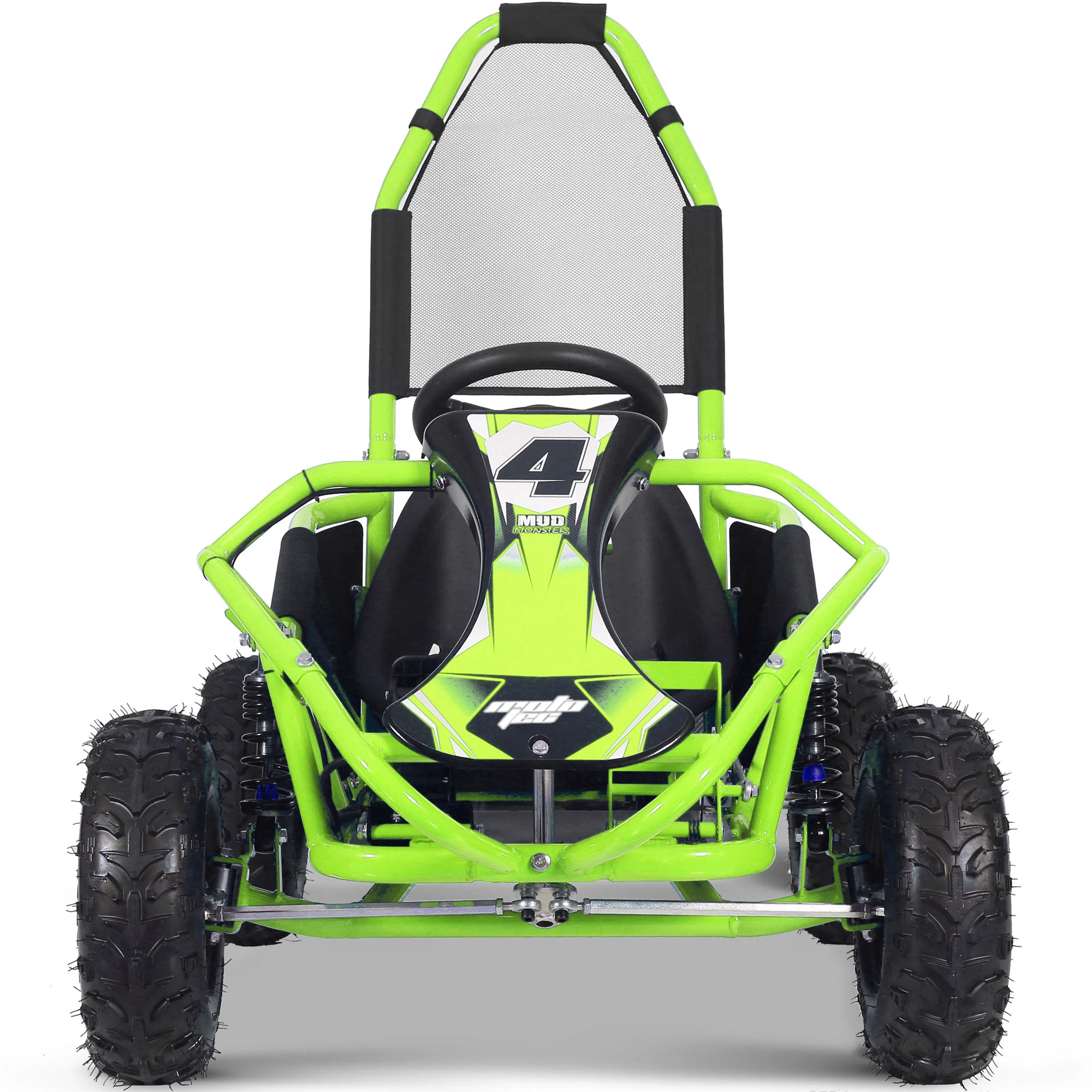 MotoTec Mud Monster Kids Electric 48v 1000w Go Kart Full Suspension - Image 5