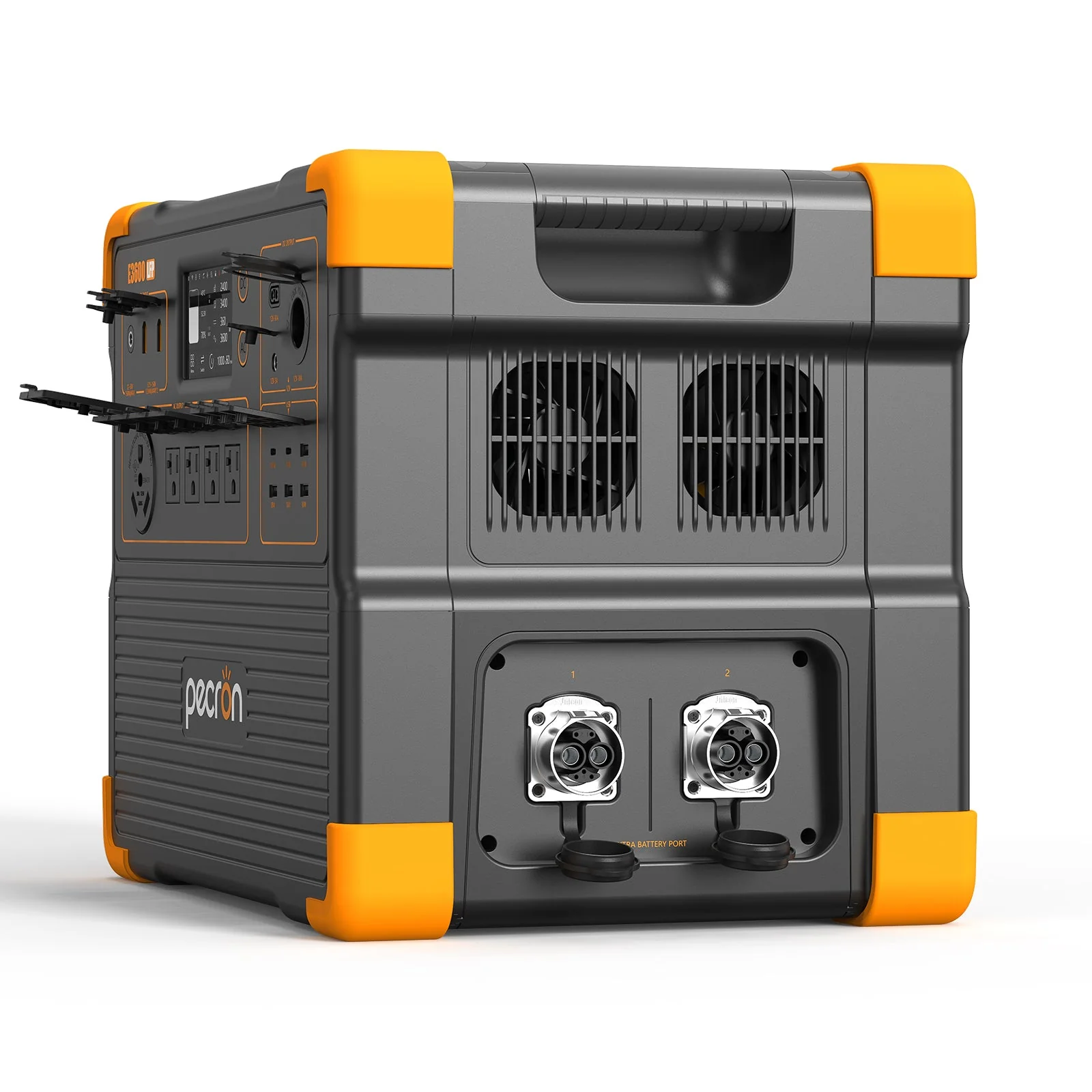 PECRON E3600LFP Portable Power Station – 3600W, 3072Wh LiFePO4, 2400W Solar Charging - Image 12