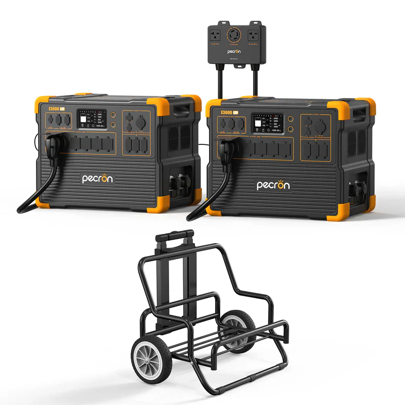 PECRON E3600LFP Portable Power Station – 3600W, 3072Wh LiFePO4, 2400W Solar Charging - Image 19