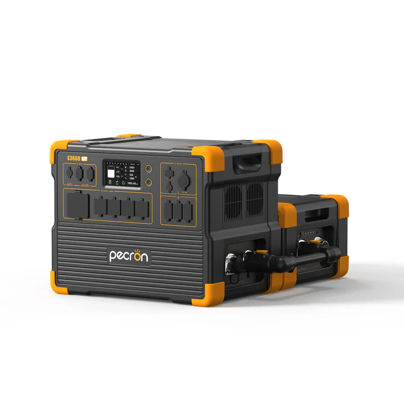 PECRON E3600LFP Portable Power Station – 3600W, 3072Wh LiFePO4, 2400W Solar Charging - Image 28