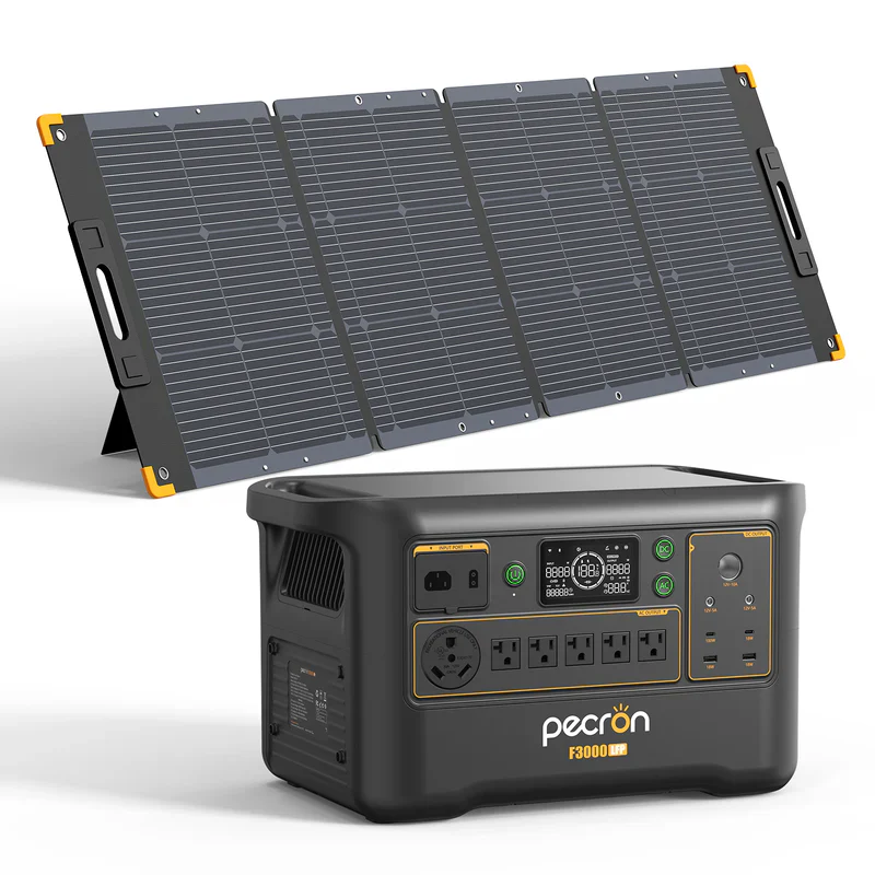 PECRON F3000LFP Portable Power Station 3600W 3072Wh | Expandable LiFePO4 Solar Generator - Image 25