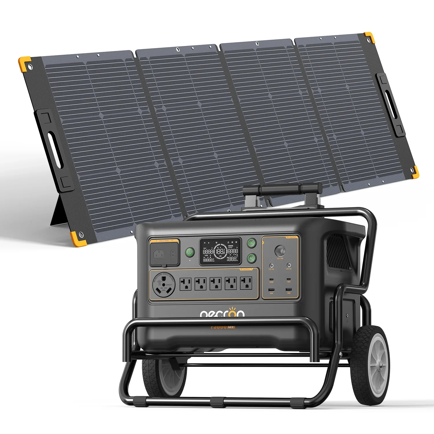 PECRON F3000LFP Portable Power Station 3600W 3072Wh | Expandable LiFePO4 Solar Generator - Image 43