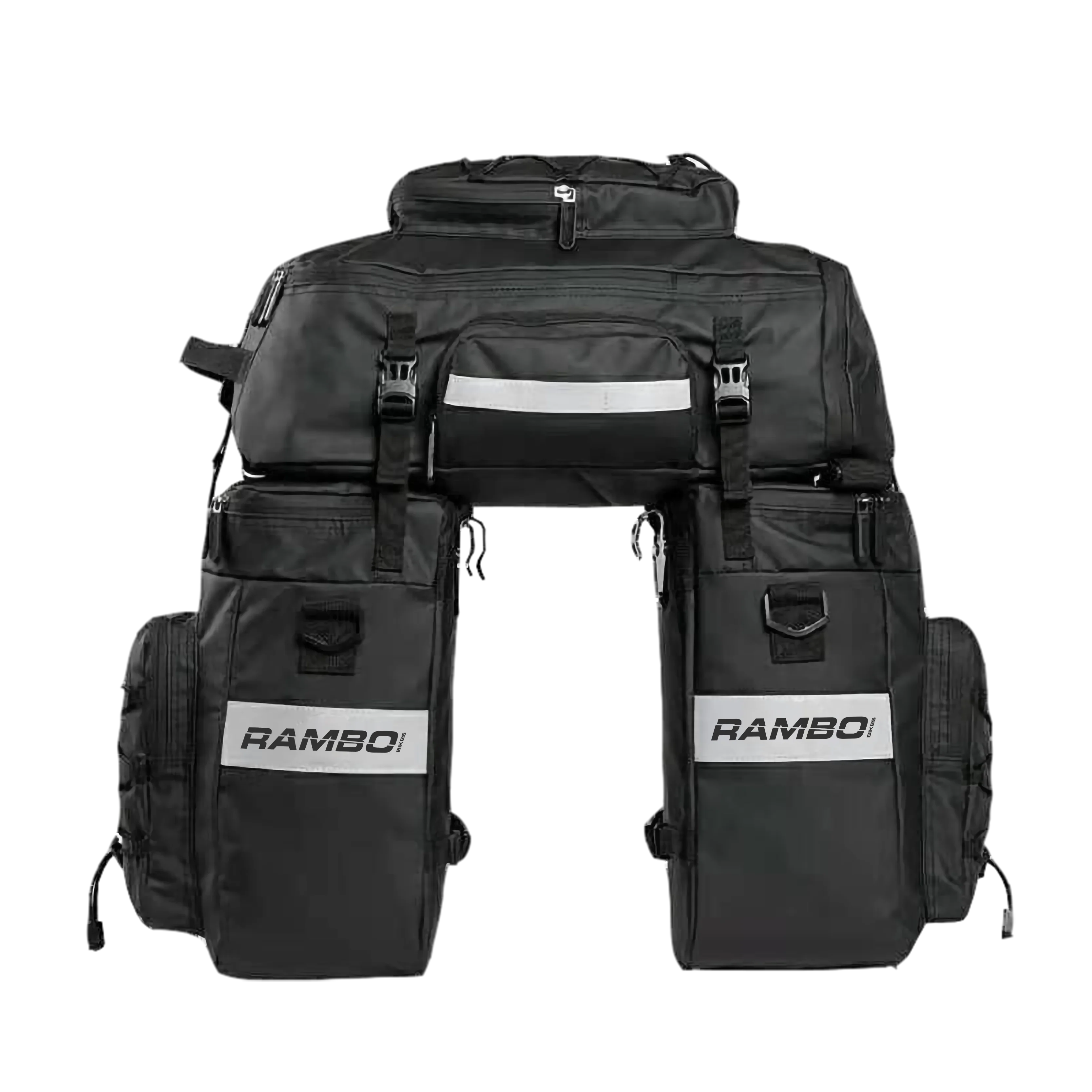 Rambo Bikes R161 Triple Accessory Saddle Bags - Image 16