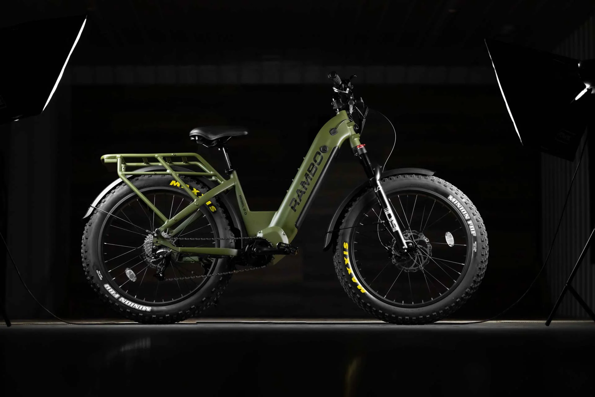 Rambo - Rebel 2.0 1000W Mid Drive Electric Hunting Bike - REB2.0 - Image 50