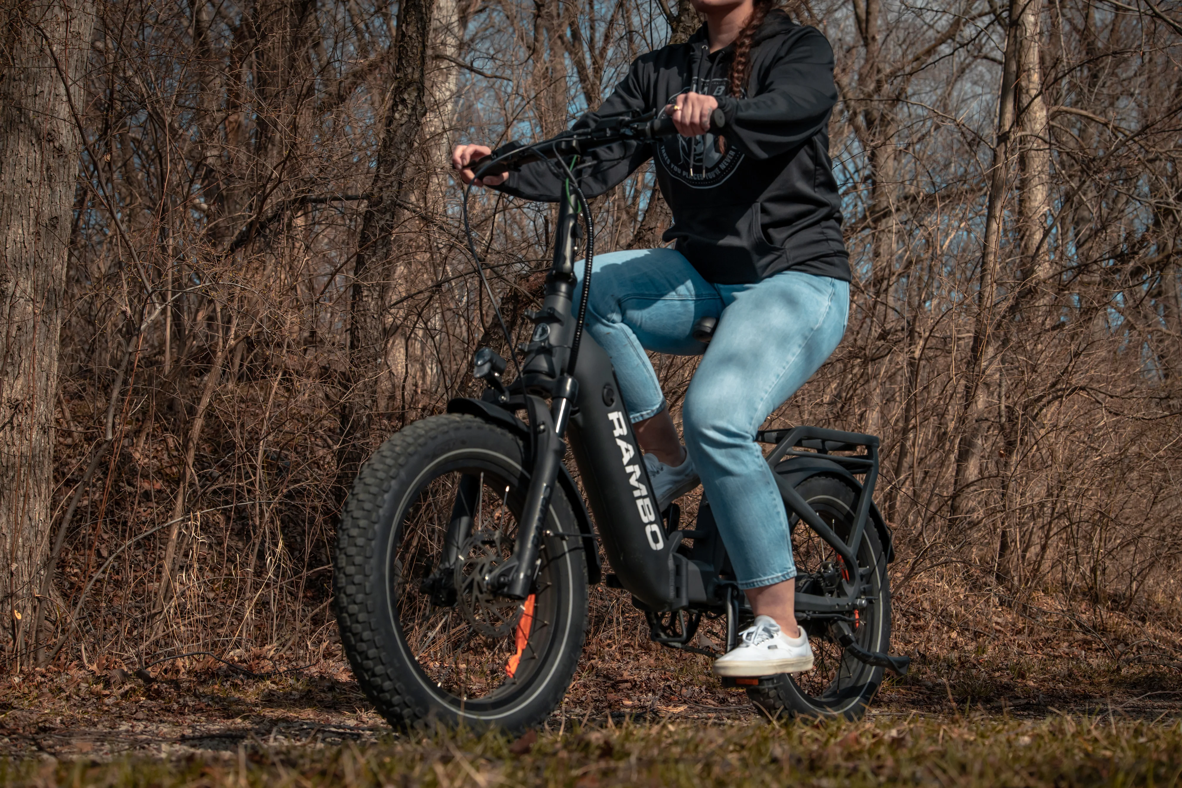 Rambo Ranger 750W Folding Electric Bike - Image 9