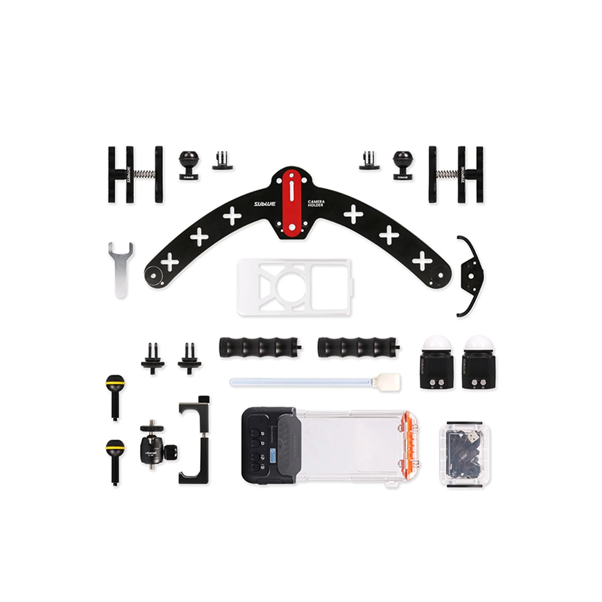 Sublue Navbow / Navbow+ Accessory Kit – Complete Underwater Photography Bundle (30-Piece Set) - Image 8