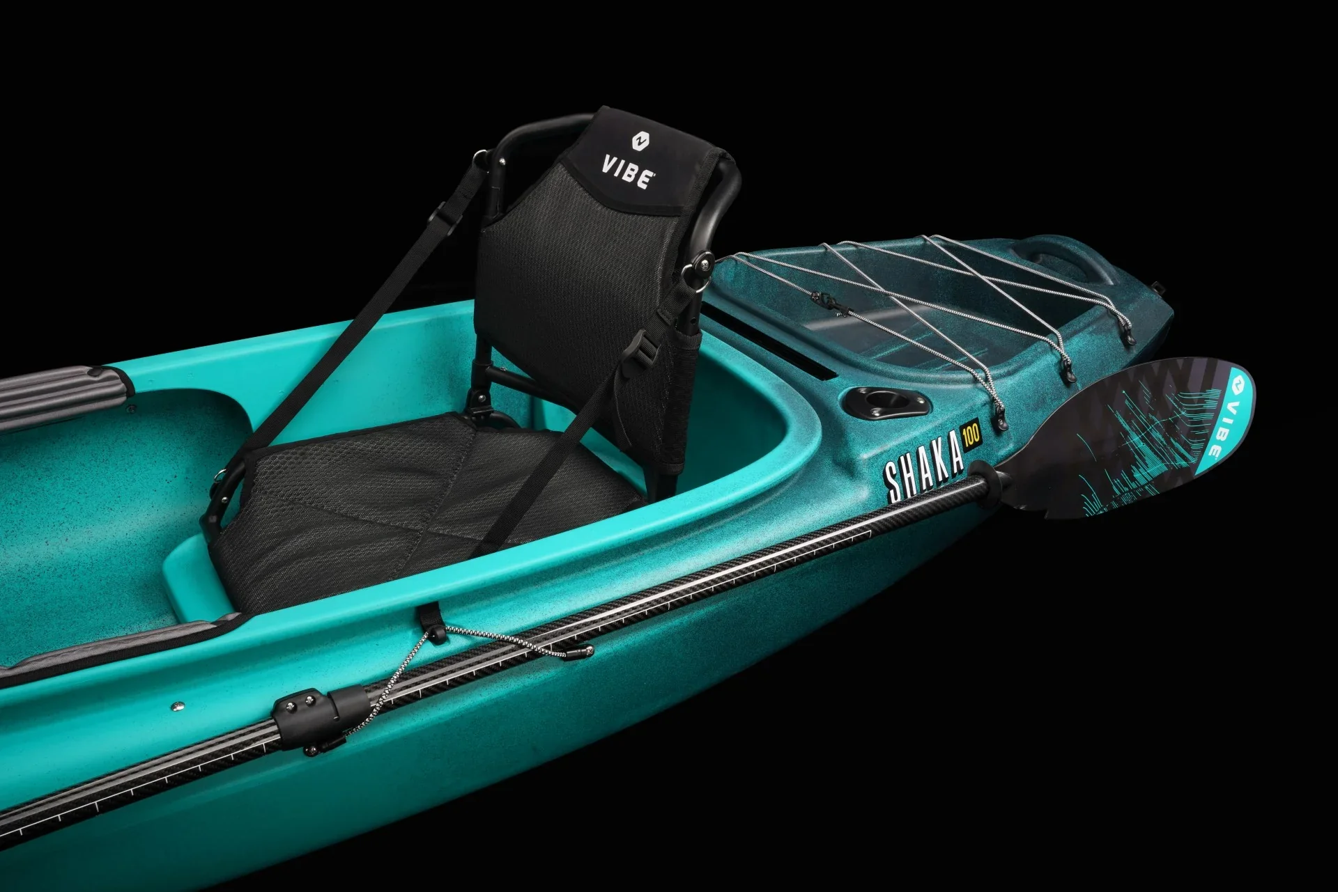 Vibe Kayaks Shaka 100 Sit-Inside Fishing & Recreational Kayak - Image 25