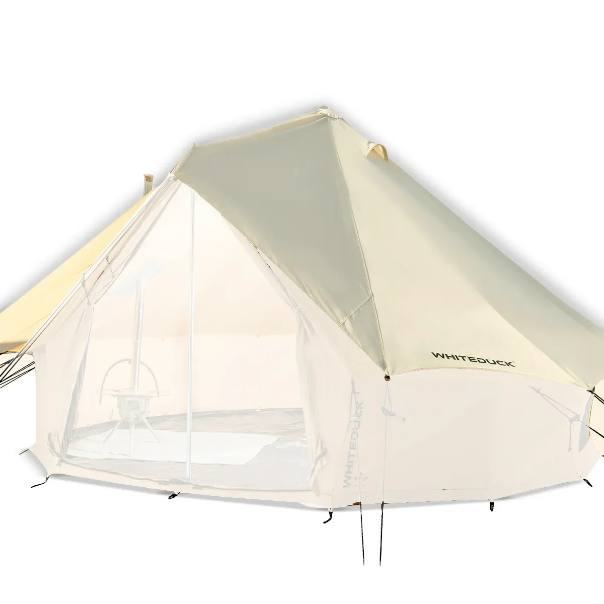 White Duck Outdoors Bell Tent Fly Sheet – Regatta & Avalon - Image 3