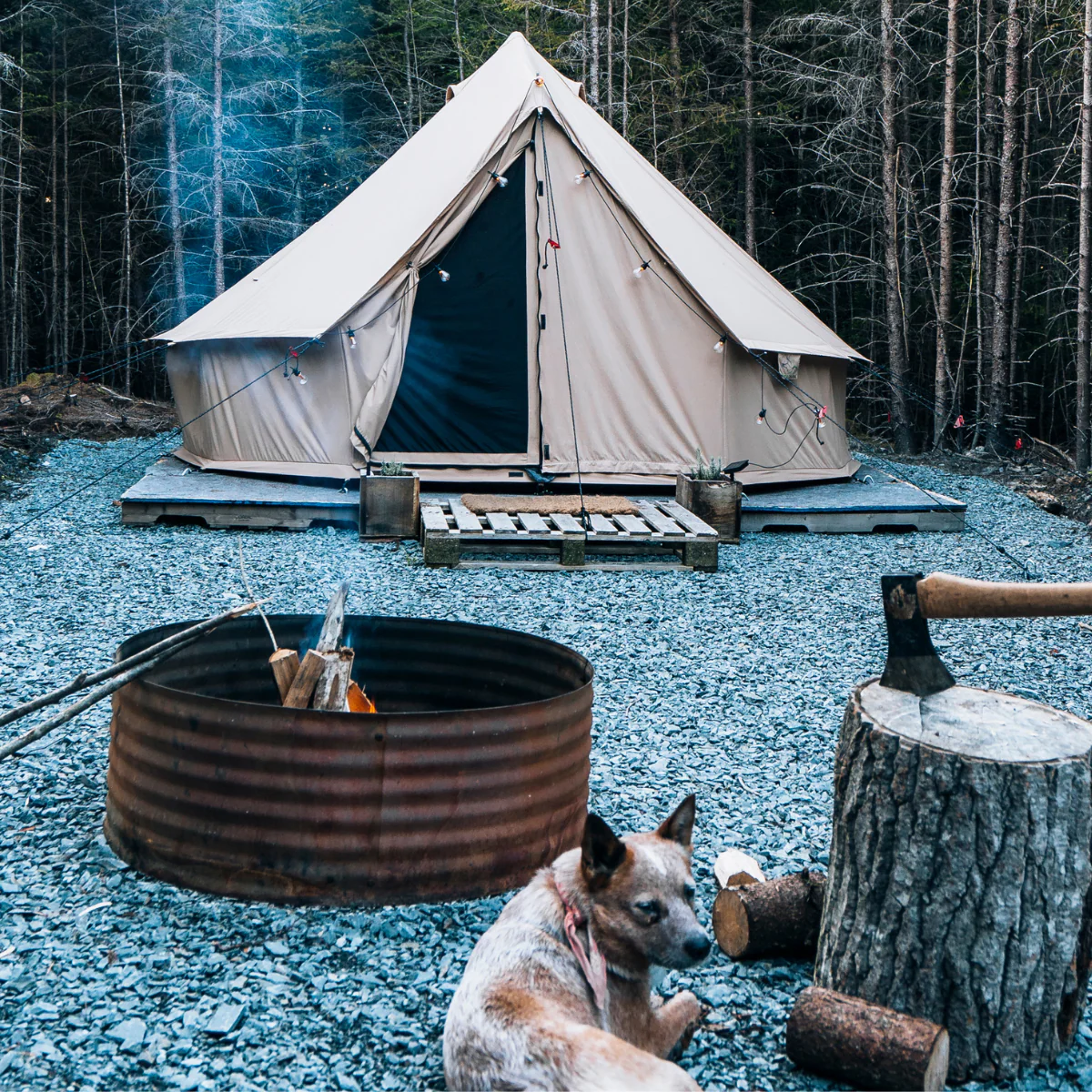WhiteDuck Outdoors 13' Regatta Bell Tent - Image 13